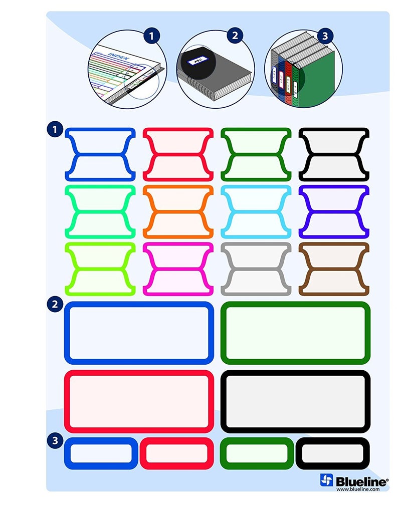 Blueline Business Notebook, 4 x 4 Quad Ruled, 9.25" x 7.25", 192 Pages (A9Q) - Image 4